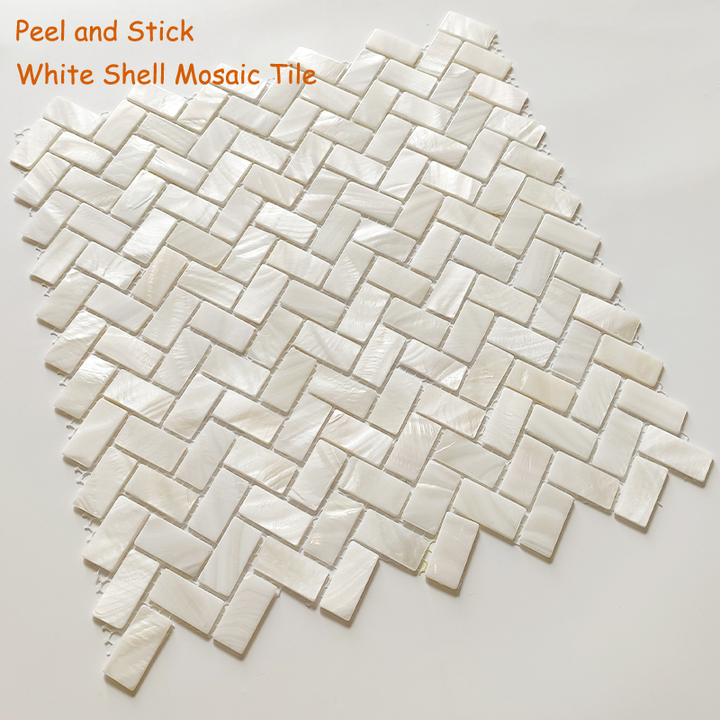 Home Office Wallpaper - Self-Adhesive PeelและStickสีขาวธรรมชาติโมเสคกระเบื้อง 30x28 ซม.3D Art Wallสําหรับห้องน้ํา,ระเบียงตกแต่งสํานักงาน