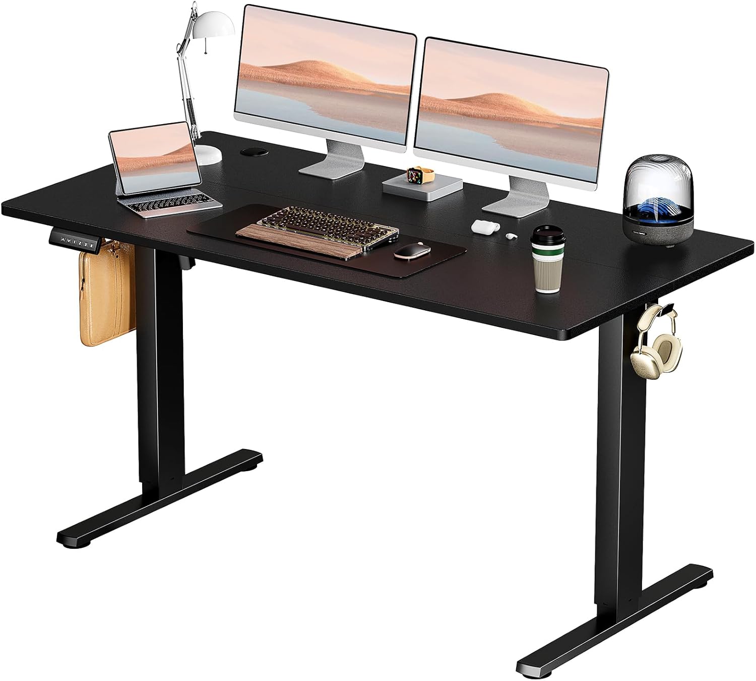 Standing Desk Electric - โต๊ะทำงานปรับระดับความสูงอัตโนมัติ แบบยืน-นั่ง รุ่นโมเดิร์น ใช้มอเตอร์ไฟฟ้า