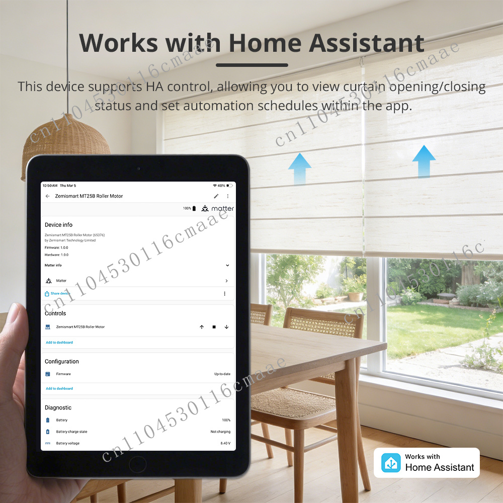 มอเตอร์ม่านม้วนคุณภาพสูงแบบชาร - Home Office Google บทวิจารณ์และราคา