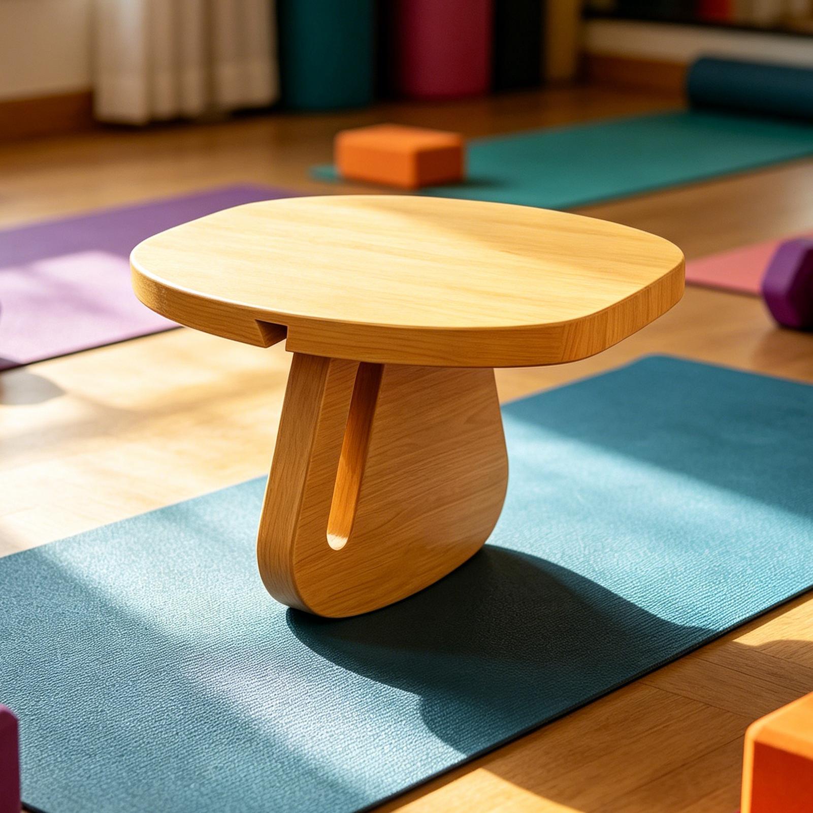 เก้าอี้สวดมนต์ เก้าอี้ไม้สำหรั - Home Office Yoga Room บทวิจารณ์และราคา