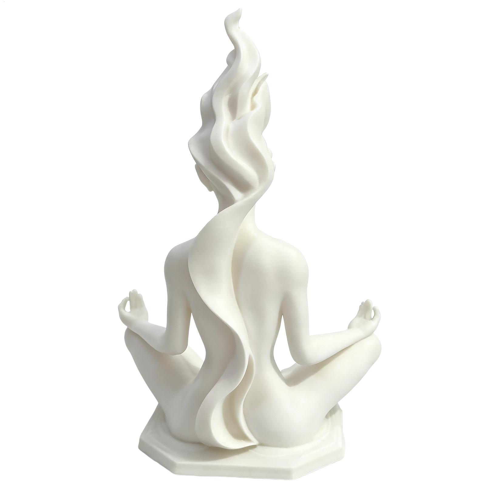 รูปปั้นโยคะผู้หญิงสำหรับตกแต่ง - Home Office Yoga Room บทวิจารณ์และราคา