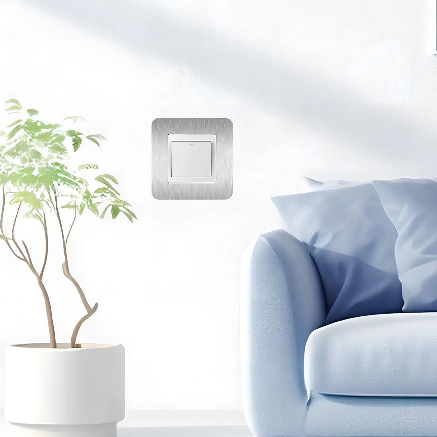 แผ่นปิดสวิตช์ไฟแบบมีกาวในตัวสี - Home Office Of Uk บทวิจารณ์และราคา