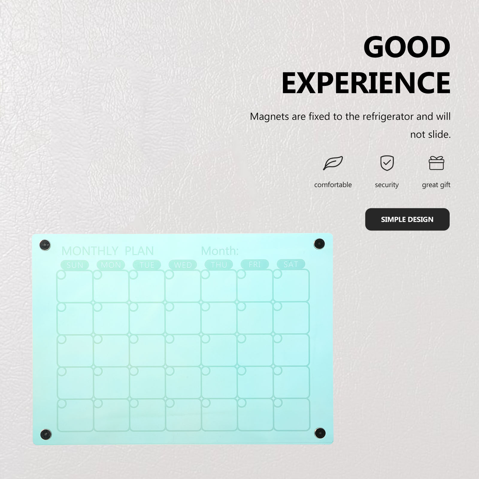 กระดานวางแผนรายเดือนแบบแม่เหล็ - Magnetic Calendar Board บทวิจารณ์และราคา