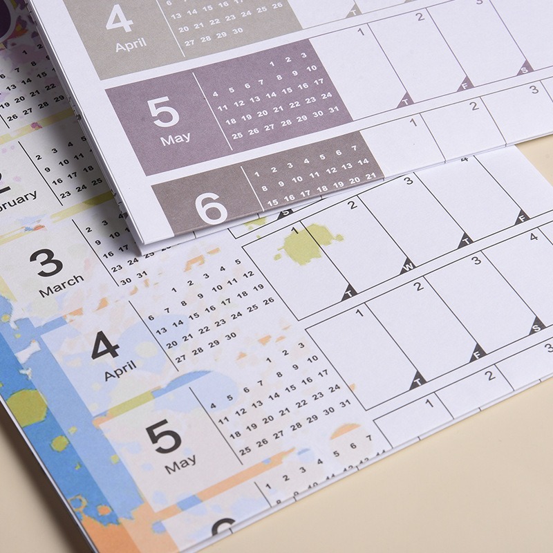 ปฏิทินติดผนังปี 2026 2025 แบบเ - Home Office Wallpaper บทวิจารณ์และราคา