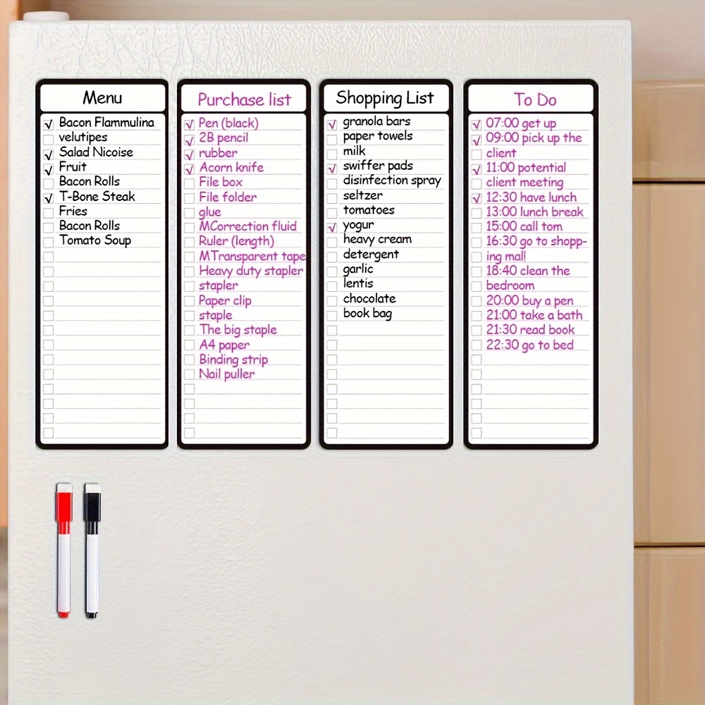 กระดานไวท์บอร์ดแม่เหล็กแบบลบได - Magnetic Calendar Board บทวิจารณ์และราคา