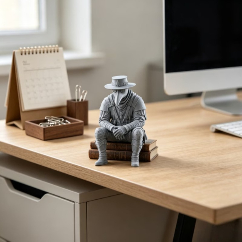 ของตกแต่งโต๊ะทำงานรูปหมอโรคระบ - Home Office With Bookshelves บทวิจารณ์และราคา