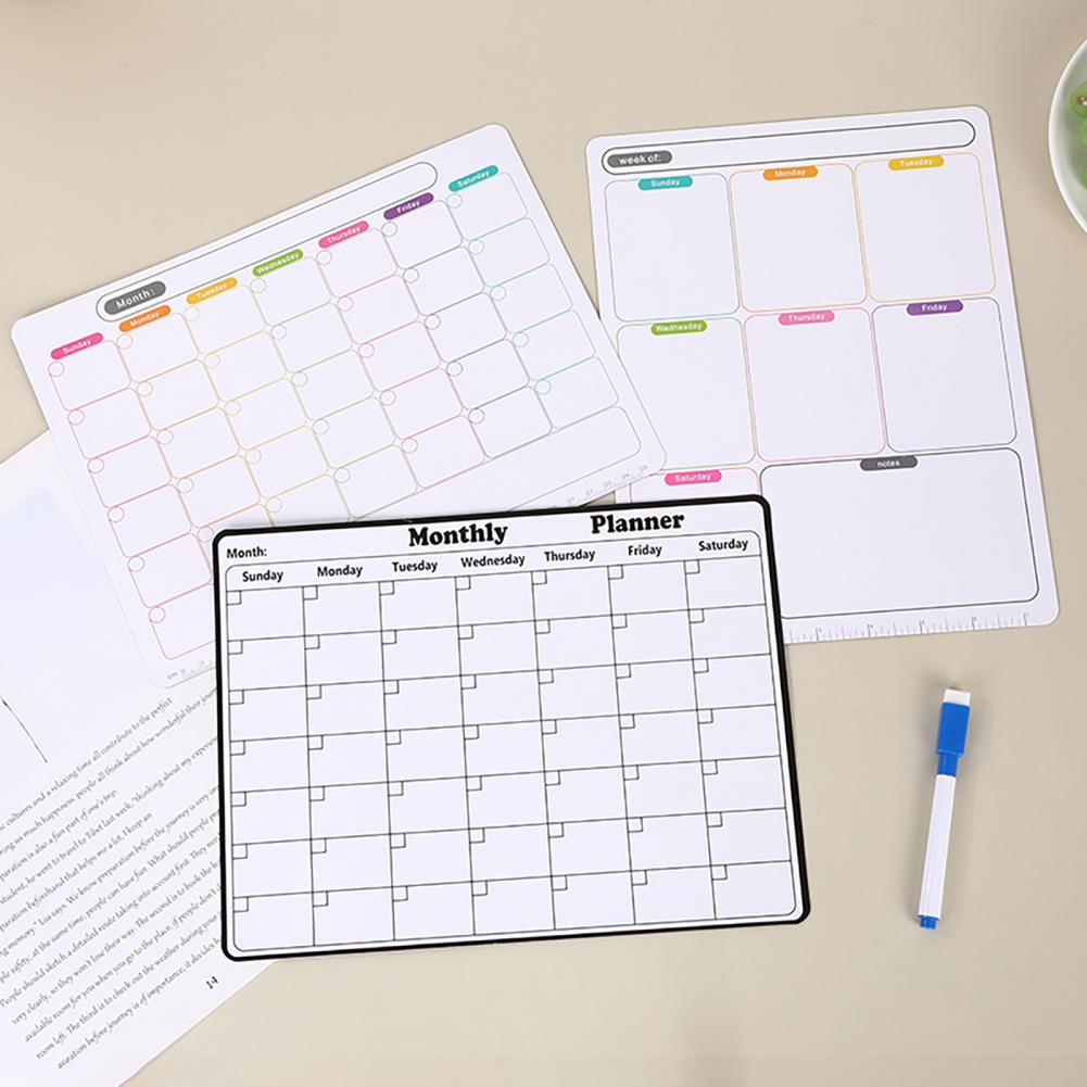 กระดานไวท์บอร์ดแม่เหล็กสำหรับต - Magnetic Calendar Board บทวิจารณ์และราคา
