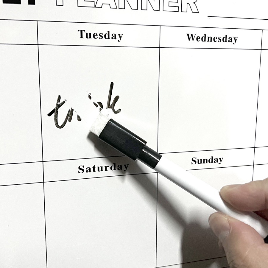 Erasable Week Plan ตารางปฏิทิน - Magnetic Calendar Board บทวิจารณ์และราคา