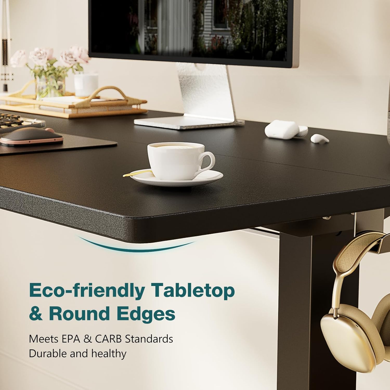 โต๊ะทำงานปรับระดับความสูงอัตโน - Standing Desk Electric บทวิจารณ์และราคา