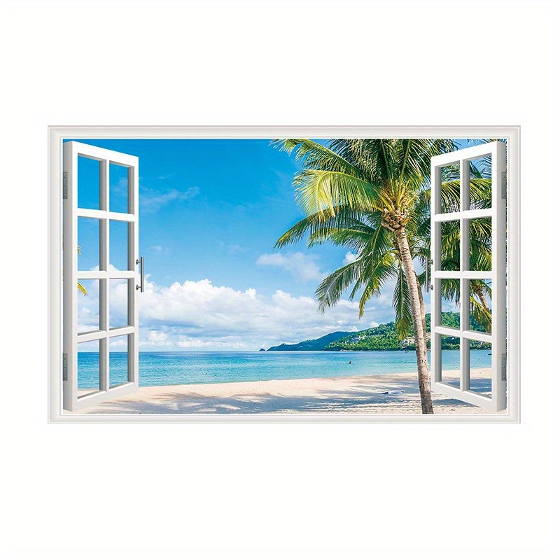 3D สติ๊กเกอร์ติดผนังสติกเกอร์ห - Home Office Wallpaper บทวิจารณ์และราคา