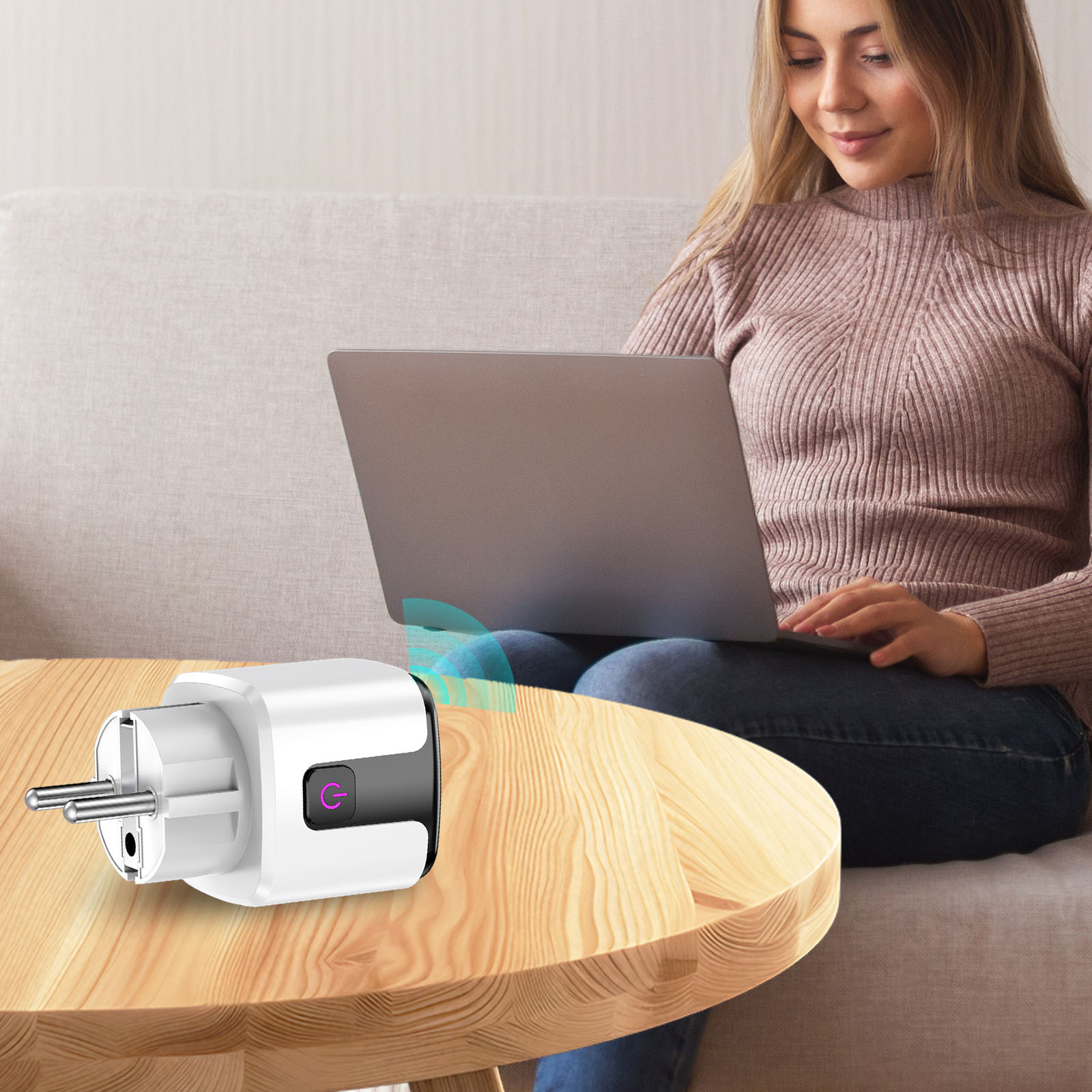 ปลั๊กไฟอัจฉริยะ Wi-Fi & BT ทำง - Home Office Google บทวิจารณ์และราคา